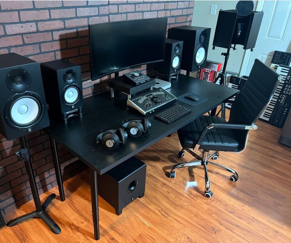 Black Studio Setup 🔥 🔥